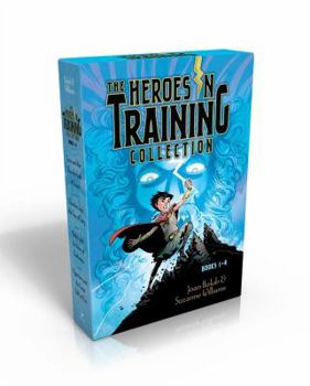 Paperback The Heroes in Training Collection Books 1-4 (Boxed Set): Zeus and the Thunderbolt of Doom; Poseidon and the Sea of Fury; Hades and the Helm of Darknes Book