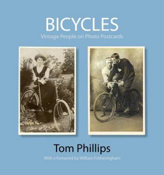 Hardcover Bicycles: Vintage People on Photo Postcards Book