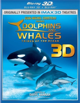 Blu-ray Dolphins and Whales 3D: Tribes of the Ocean Book