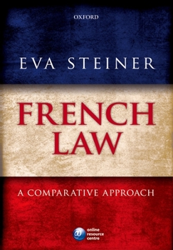 Paperback French Law: A Comparative Approach Book