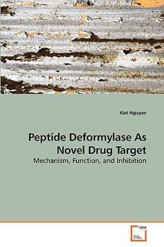 Paperback Peptide Deformylase As Novel Drug Target Book