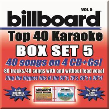Music - CD Billboard Top 40 Karaoke Box Set Vol. 5 (4 CD+G)(4 Book