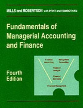 Paperback Fundamentals of Managerial Accounting and Finance Book