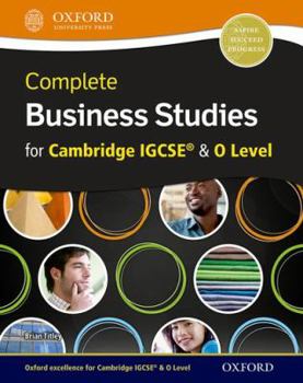 Paperback Complete Business Studies for Cambridge Igcserg and O Level [With CDROM] Book