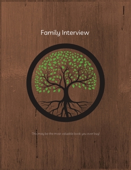 Paperback Family Interview Book