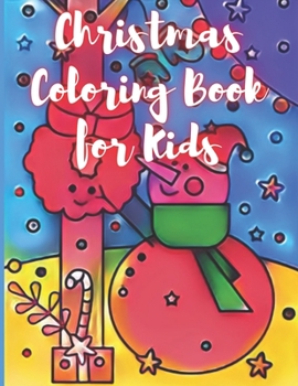 Paperback Christmas Coloring Book for Kids Book