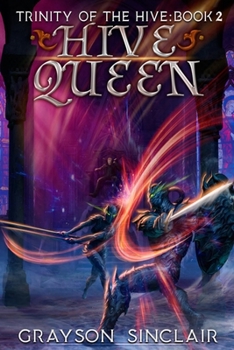 Paperback Hive Queen: A Dark Fantasy LitRPG Book