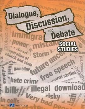 Paperback Dialogue, Discussion, and Debate: Social Studies Book
