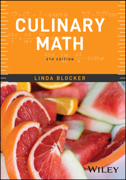 Paperback Culinary Math Book
