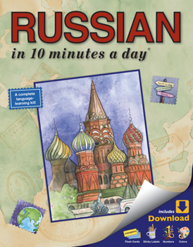 Russian in 10 Minutes a Day (10 Minutes a Day Series) - Book  of the 10 Minutes a Day