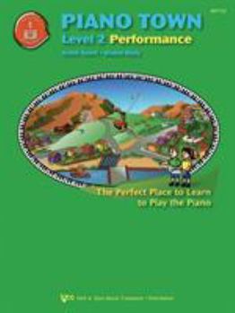 Paperback MP132 - Piano Town - Performance Level 2 Book