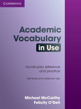 Paperback Academic Vocabulary in Use with Answers Book