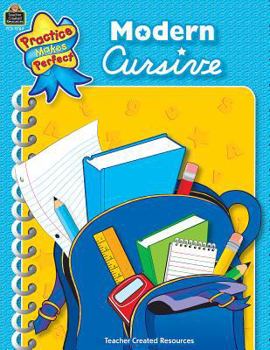 Paperback Modern Cursive Book