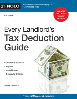 Paperback Every Landlord's Tax Deduction Guide Book