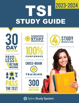 Paperback TSI Study Guide: TSI Test Prep Guide with Practice Test Review Questions for the Texas Success Initiative Exam Book