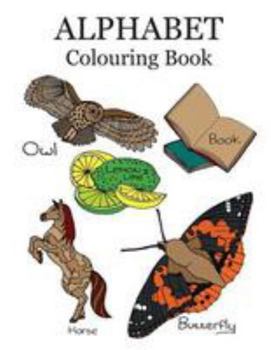 Paperback Alphabet Colouring Book