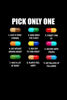 Notizbuch: Glück Pillen Leben Motivation lustiges Geschenk 120 Seiten, 6x9 (ca. A5),Blanko / Skizzen (German Edition)