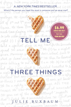 Paperback Tell Me Three Things Book