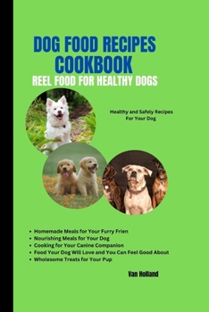 Paperback Dog Food Recipes Cookbook Book
