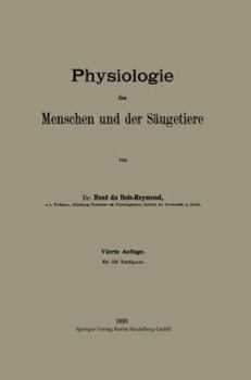 Paperback Physiologie Des Menschen Und Der Säugetiere [German] Book