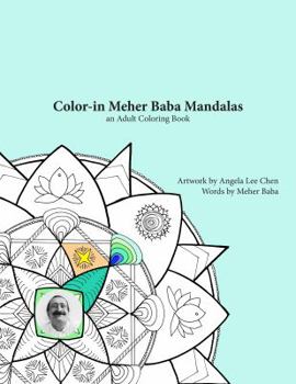 Paperback Color-in Meher Baba Mandalas Book
