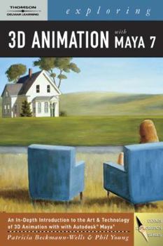 Paperback Exploring 3D Animation with Maya 7 [With CDROM] Book