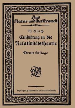 Einfuhrung in Die Relativitatstheorie