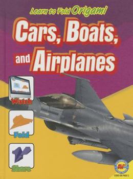 Library Binding Cars, Boats, and Airplanes Book