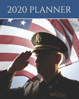2020 PLANNER: United States of America 2020 -Weekly & Daily Diary, USA,  Veterans, Journal,  - 8x10" (Creative Fusion Planners)