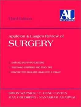 Hardcover Appleton and Lange's Review of Surgery Book
