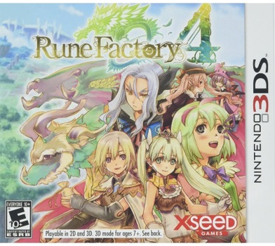 Game - Nintendo 3DS Rune Factory 4 Book