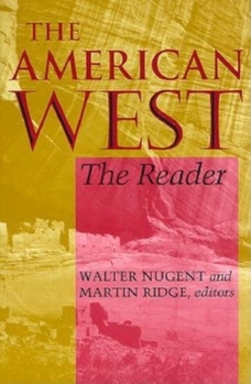 Paperback The American West: The Reader Book