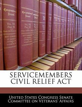 Paperback Servicemembers Civil Relief ACT Book