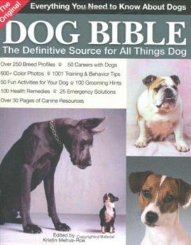 Paperback Original Dog Bible Book