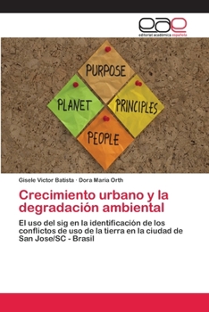 Paperback Crecimiento urbano y la degradación ambiental [Spanish] Book