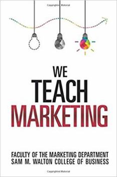 Paperback We Teach Marketing Book