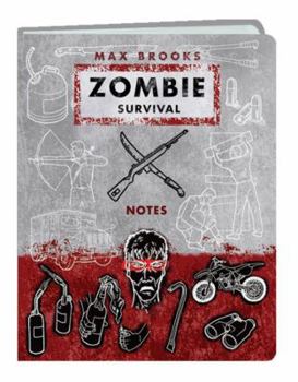 Hardcover Zombie Survival Notes Mini Journal Book