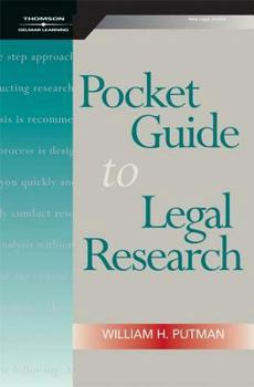 Spiral-bound Pocket Guide to Legal Research, Spiral Bound Version Book
