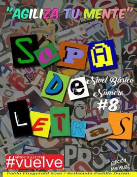 Paperback Sopa de Letras Nivel Basico Numero 8 [Spanish] Book