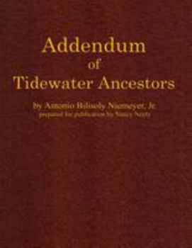 Addendum of Tidewater Ancestors