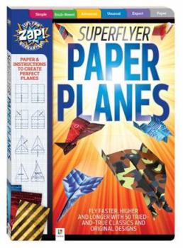 Spiral-bound Zap! Superflyer Paper Planes Book