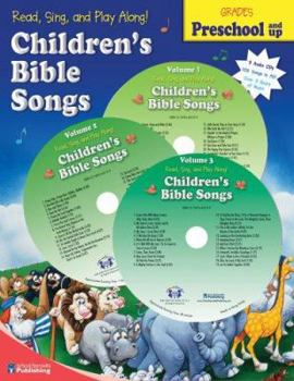 Paperback Children's Bible Songs: Preschool and Up [With 3 CDs] Book