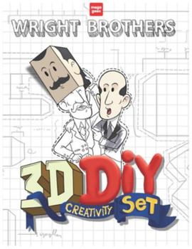 Paperback Wright Brothers 3D DIY Creativity Set: MegaGeex Book