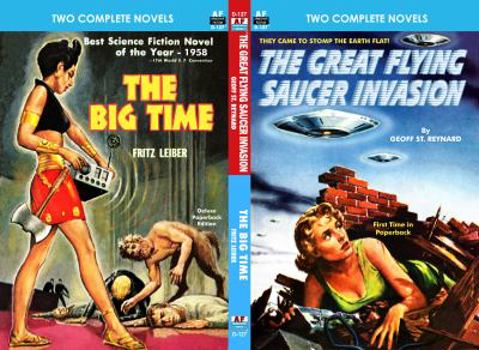 Paperback Great Flying Saucer Invasion, The, & The Big Time Book