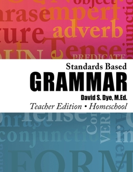 Paperback Standards Based Grammar: Home School Edition: Teacher Edition Book