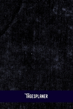 Tagesplaner: black - Tagesorganizer für mehr Gelassenheit im Alltag  / Training - Mahlzeitnotiz - Einkauf - To Do´s - Termine - Dankbarkeit / A5 Format  - 6x9 / Glanz Cover (German Edition)