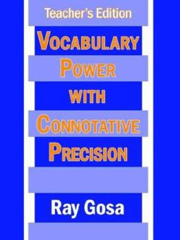 Paperback Vocabulary Power With Connotative Precision Book
