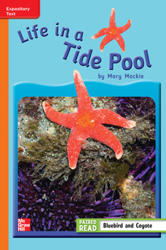 Spiral-bound Reading Wonders Leveled Reader Life in a Tide Pool: Approaching Unit 4 Week 3 Grade 3 Book