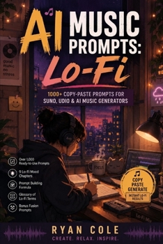 AI Music Prompts: Lo-Fi: 1000+ Copy-Paste Prompts for Suno, Udio & AI Music Generators (AI Music Prompts Library)