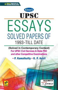 Paperback UPSC Essays Mains English Book